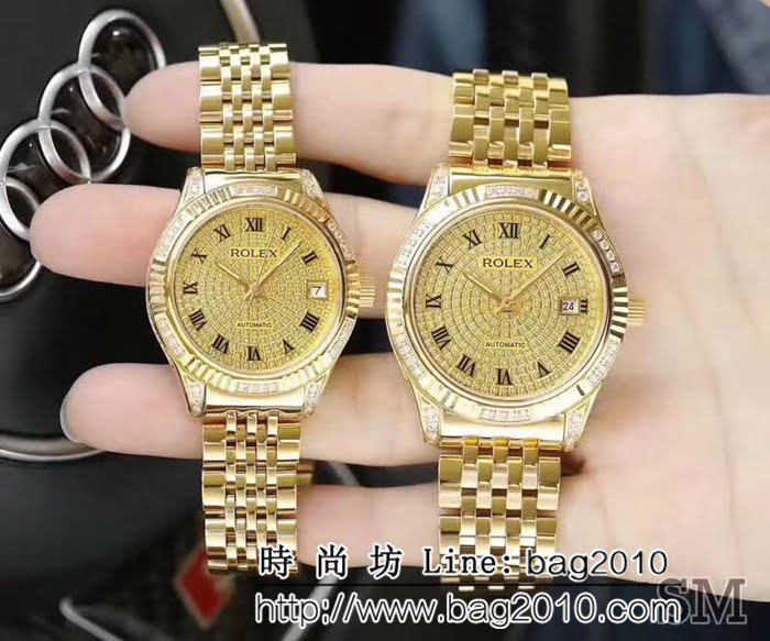 勞力士ROLEX新款 滿天星系列 高端情侶表 WSS2406